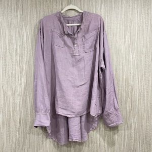 MAGNOLIA PEARL Beautiful Lilac Shirt
